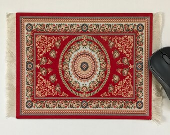 Persian Rug Mouse Pad Mat desktop laptop office ornamental D 41