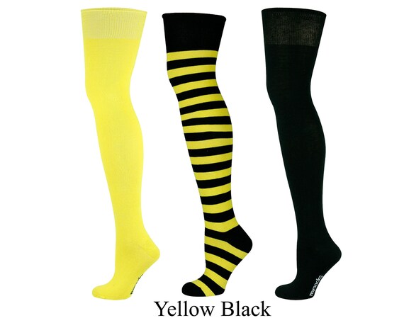 Mysocks 3 Paia Calzini Alti Unisex In Cotone Pettinato – Indaco, Taglie 40-44 E 46-48