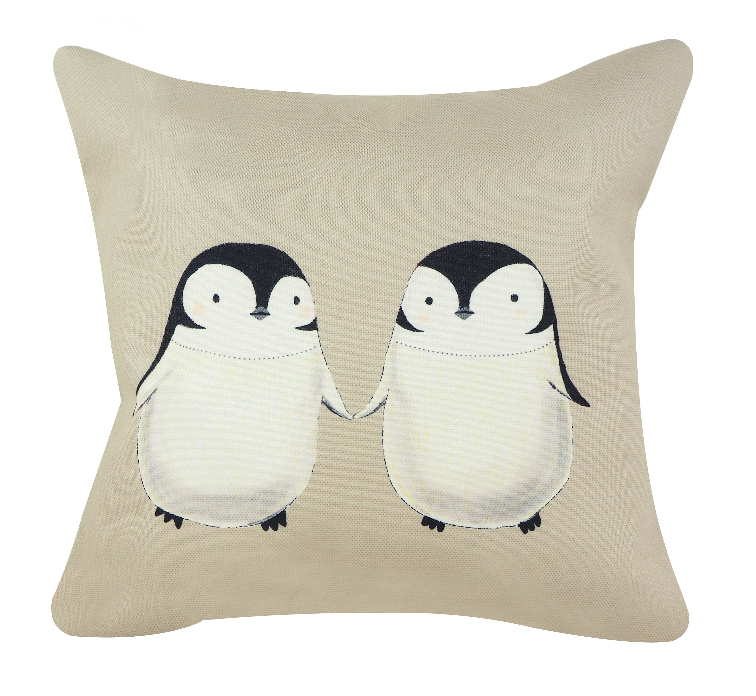 Cushion Cover Penguins Design Etsy UK
