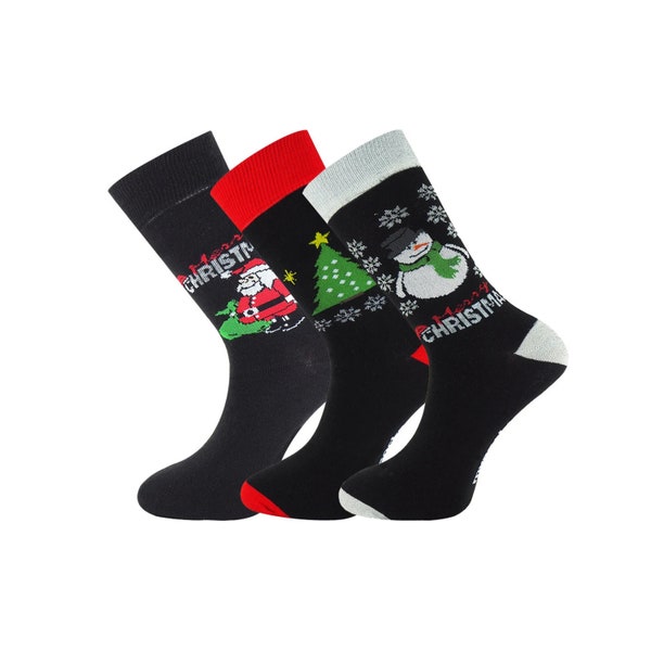 Mysocks 3 Pair Christmas Socks