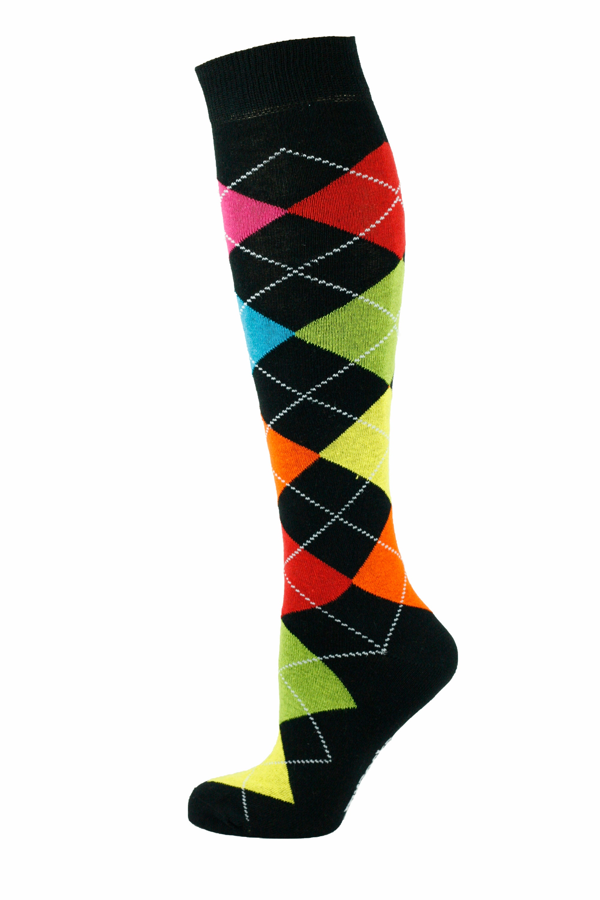 Mysocks 3 Pairs Knee High Socks Dark Rainbow Combination - Etsy UK