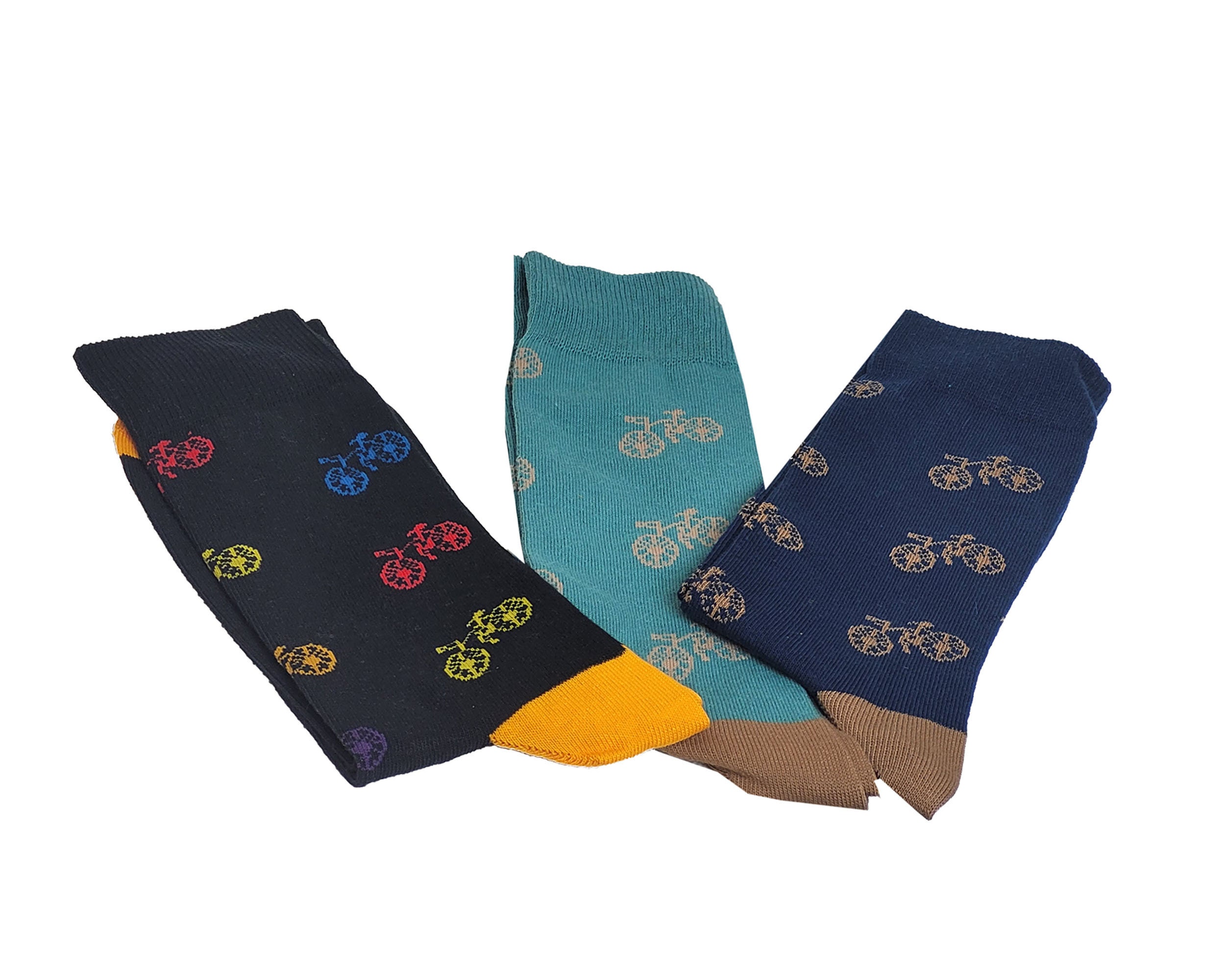 Mysocks Bicycle Design Socks Made of the Finest Combed Cotton Etsy UK