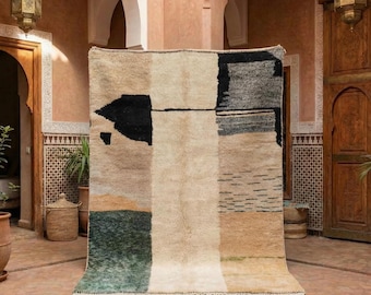 Custom Handmade Moroccan Rug - Berber Beni Ourain Rugs