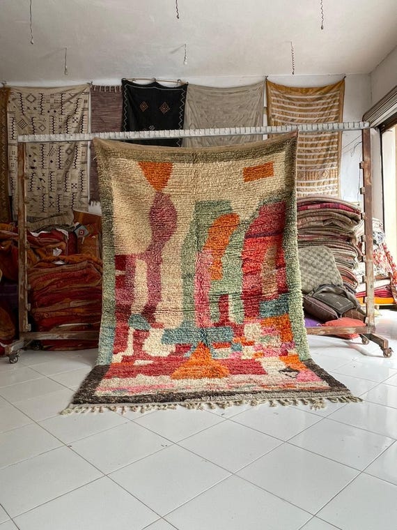 A Beni Ourain Rug Is A Traditional Moroccan Rug Handwoven By The Beni Ourain Tri