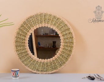 Moroccan mirror, handmade bohemian decor