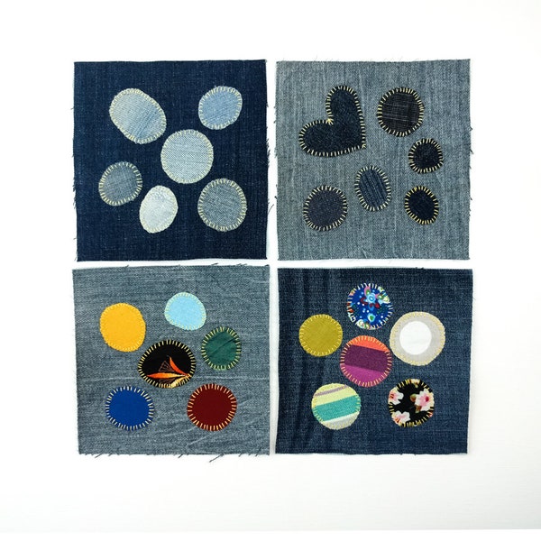 Hand Stitched Patch Etsy