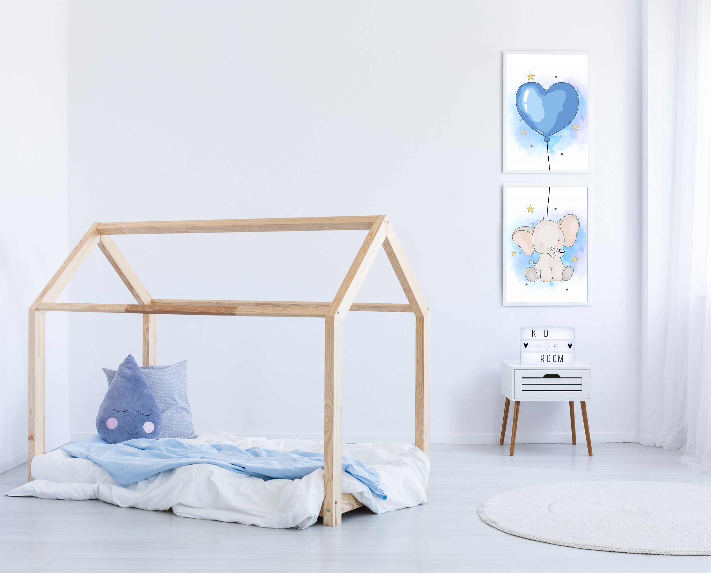 Nursery Wall Art Boys Bedroom Decor Printable Art | Etsy