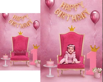 YEELE 8x10ft Little Babys First Birthday Photography Background Cute Teddy Bear and Cake Indoor Backdrop Happy 1st Birthday Cake Smash Decor Kids Girl Artistic Portrait Photoshoot Studio Props YEELE 8x10ft Little Babys First Birthday Photography Background Cute Teddy Bear and Cake Indoor Backdrop Happy 1st Birthday Cake Smash Decor Kids Girl Artistic Portrait Photoshoot Studio Props