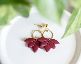 Polymer Clay Earrings | MINOU | Clay earrings | Statement earrings | handmade | Gift girlfriend | Earrings