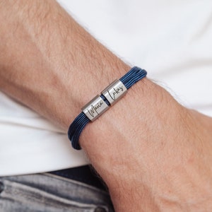 Personalized partner bracelet | Love bracelet | Love gifts | Partner bracelet with engraving | Paracord bracelet