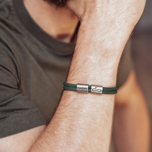 Personalized partner bracelet | Love bracelet | Love gifts | Partner bracelet with engraving | Paracord bracelet
