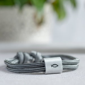 Partner bracelet personalized with engraving, name bracelet, engagement gift, wedding gift image 8