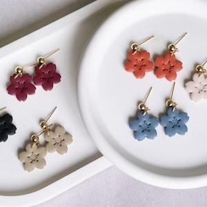 Polymer Clay Ohrringe | MAYLA | Ton Ohrringe | Statement Ohrringe | handgefertigt | Geschenk Freundin | Ohrschmuck