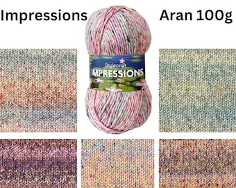 Stylecraft Impressions Aran 100g Yarn Choose Colour