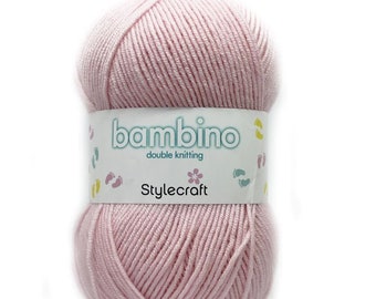 Stylecraft Bambino DK 100g Yarn - Choose Colours - All Tracked Delivery