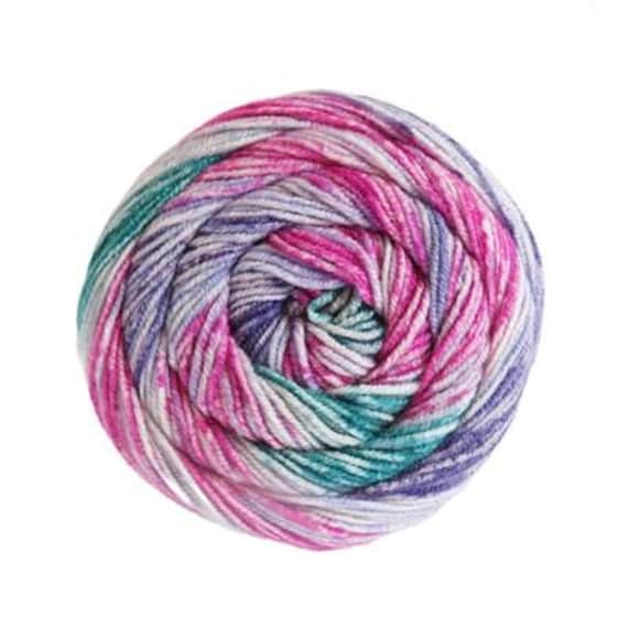 Stylecraft Batik Swirl DK Chrochet, lana misto acrilico, doppia lana per capi a righe, 200 g, per torte foresta (3737) - singola (1 palla