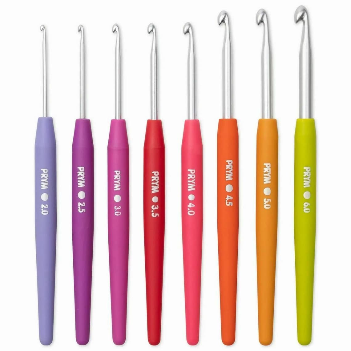 Prym Soft Grip Crochet Hook Set Of 8 Hooks 2mm 6mm 195970 Etsy UK understanding-crochet-hook-sizes-conversion-chart-crochet-hook