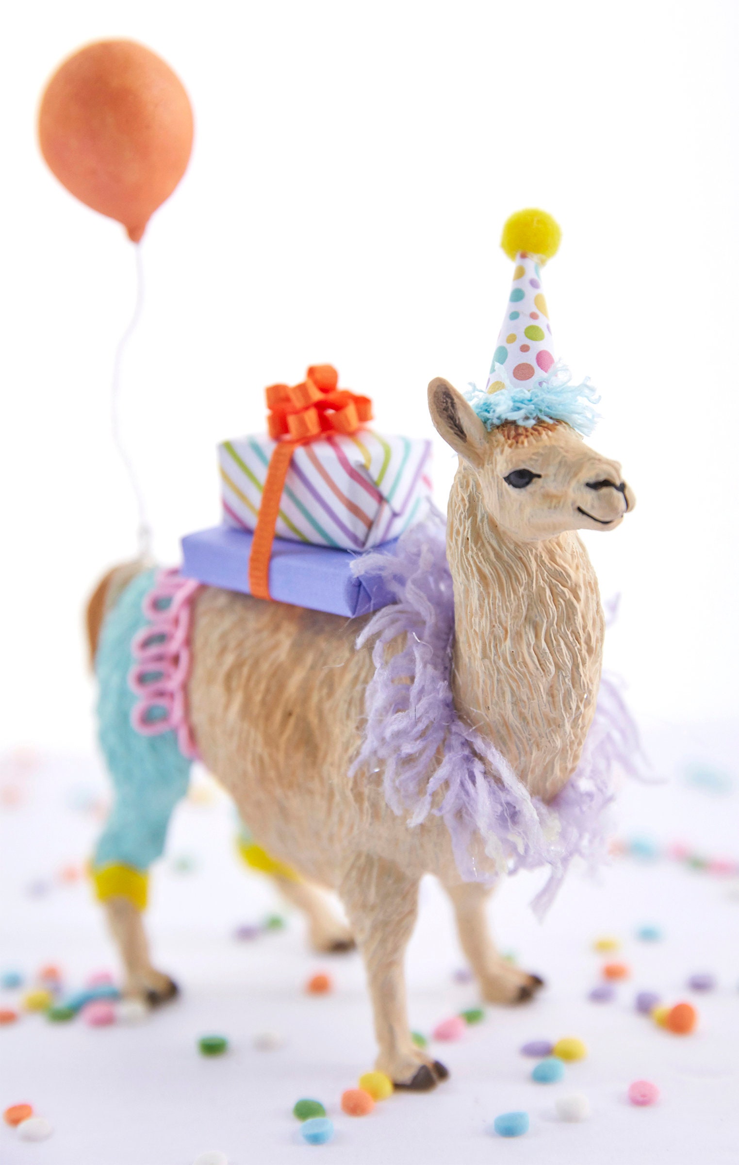 Llama cake topper/Party Animal Topper/Llama Birthday Party