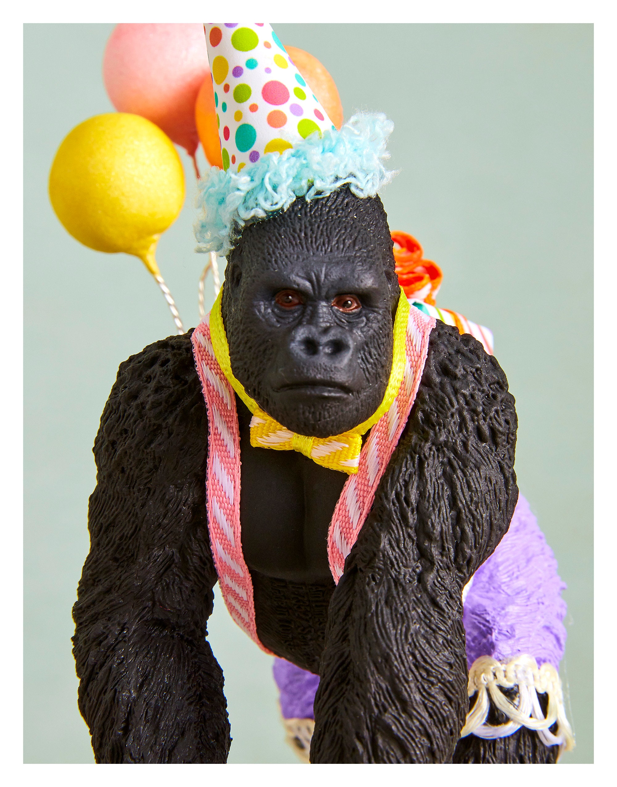 Gorilla Cake Topper/party Animal Cake Topper/jungle Themed Etsy Hong Kong