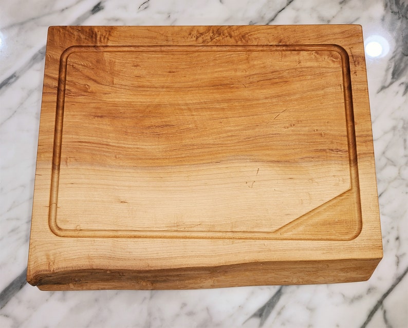 ZimBOARDS Hard Maple Carving Board - Thumbnail 3