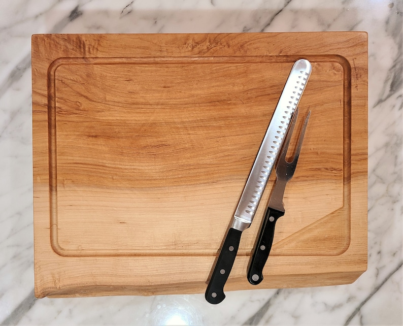 ZimBOARDS Hard Maple Carving Board - Thumbnail 4