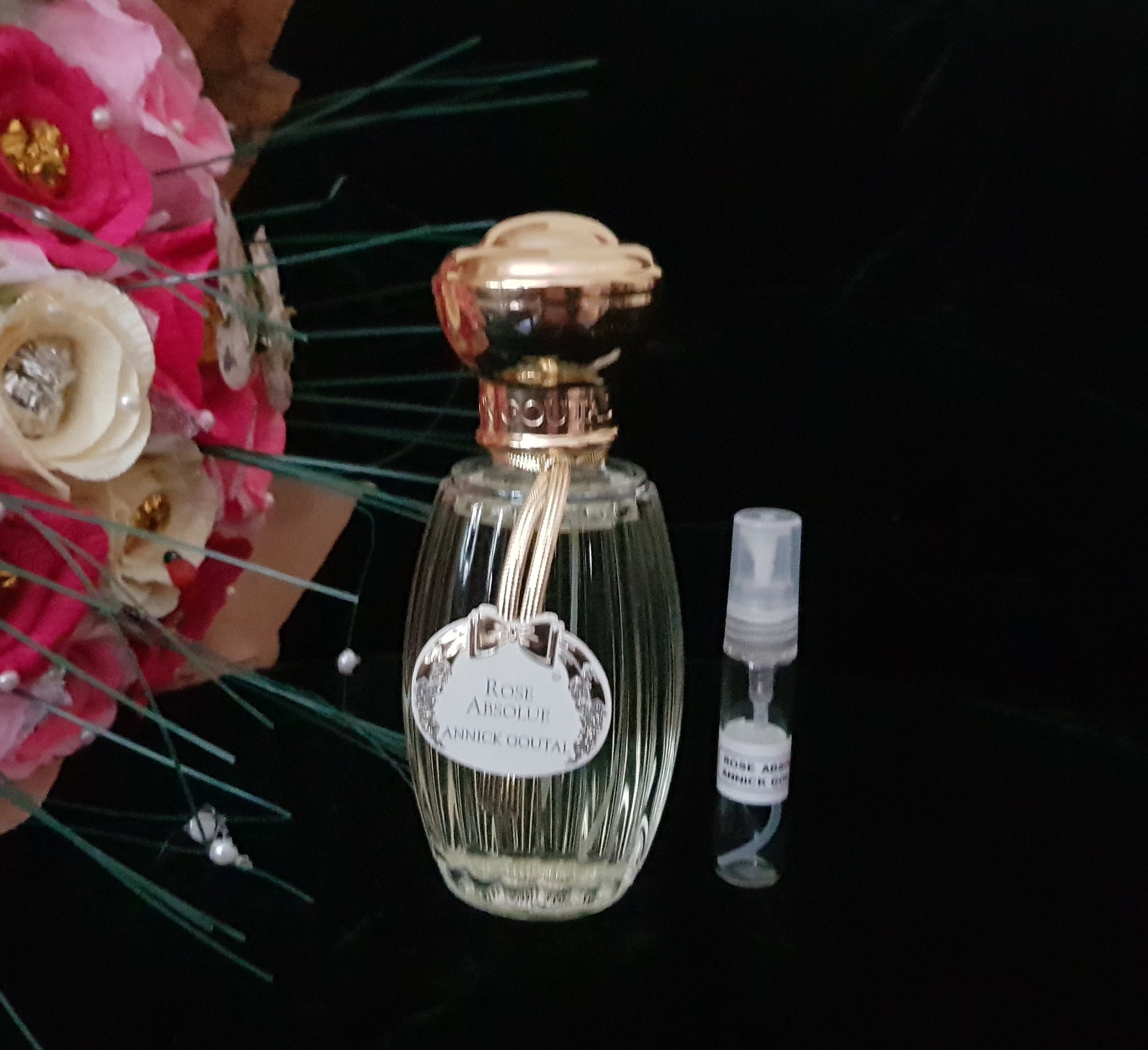 Samples From Flacon Rose Absolue Perfume by Annick Goutal