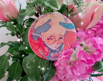 Waschen Sie das Stampede Trigun Blehh Abzeichen 58 mm