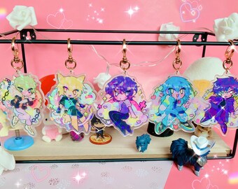 NitroChiral BL Protags Charms - Etsy España