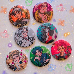 Charisma House 58mm badges