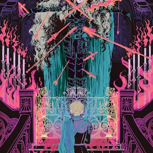 Dimitri Gothic Horror FE3H Fire Emblem Three Houses A4 Print