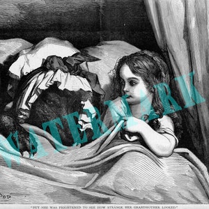 Red Riding Hood by Gustave Dore