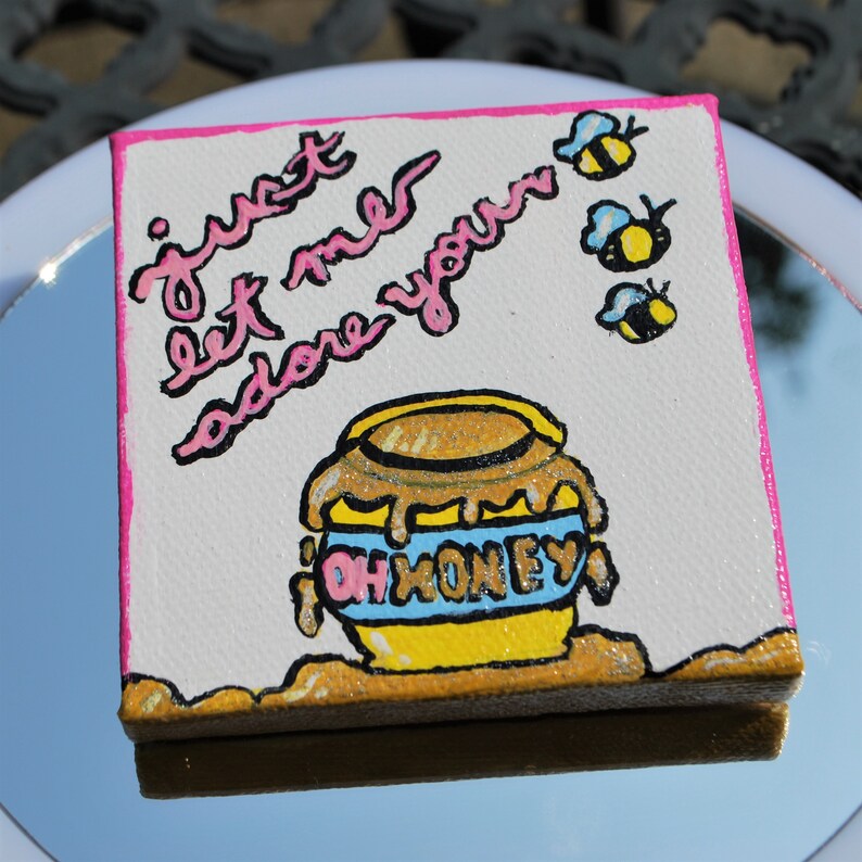 Handpainted Harry Styles Adore You Oh Honey Magnet