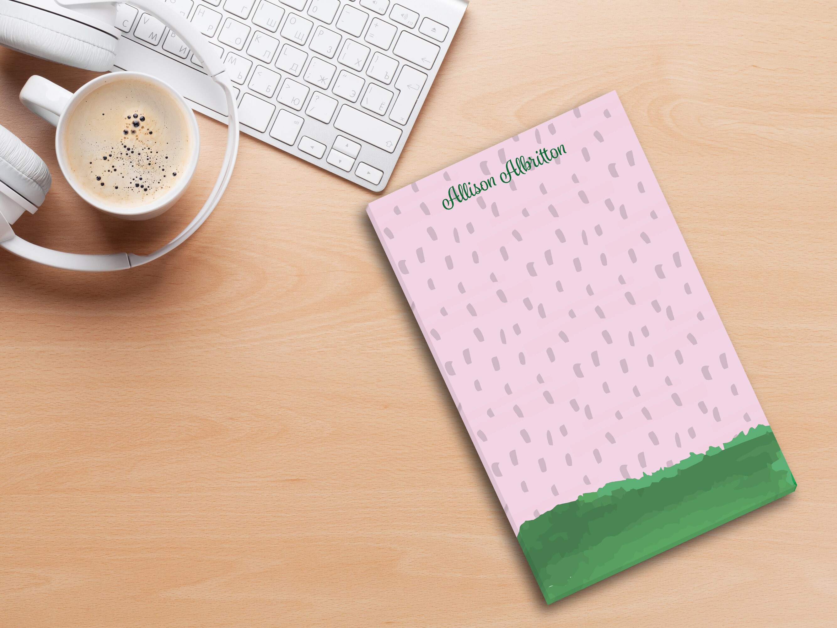 Personalized Notepad / Gift Custom Notepad / Custom Personal Etsy