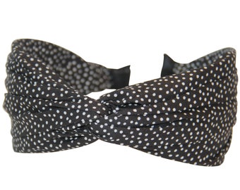 POLKA DOT HEADBAND BOW ALICE BAND SPOT HAIR BAND PRETTY HEAD BAND RETRO HAIR