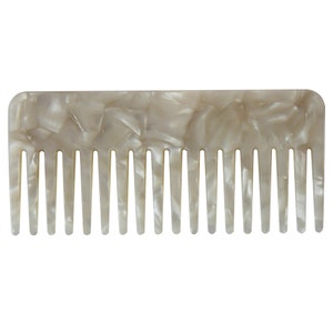 Mother of Pearl Rectangle Hair Comb