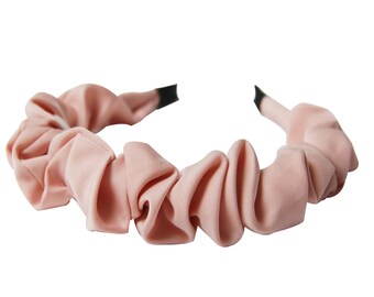 Pink Ruched Headband