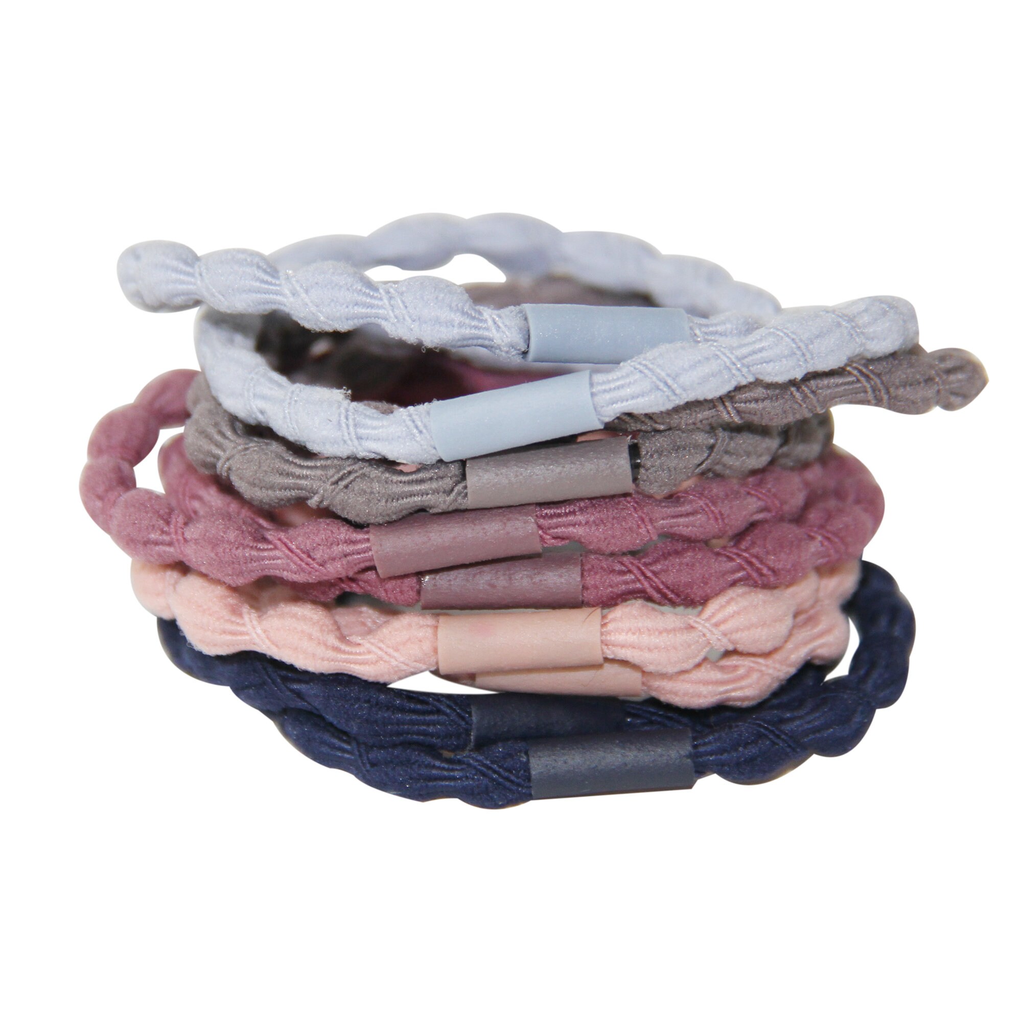 Set of 10 Coloured Hair Elastics Etsy UK