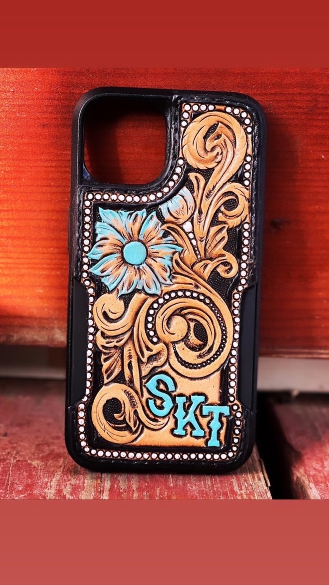 Custom Leather Phone Cases Etsy
