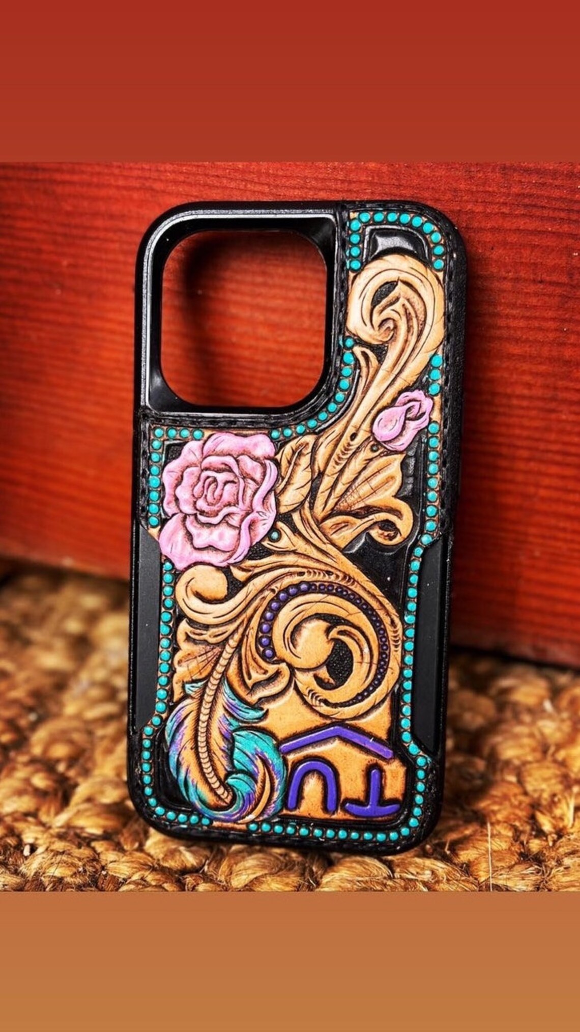 Custom Leather Phone Cases Etsy