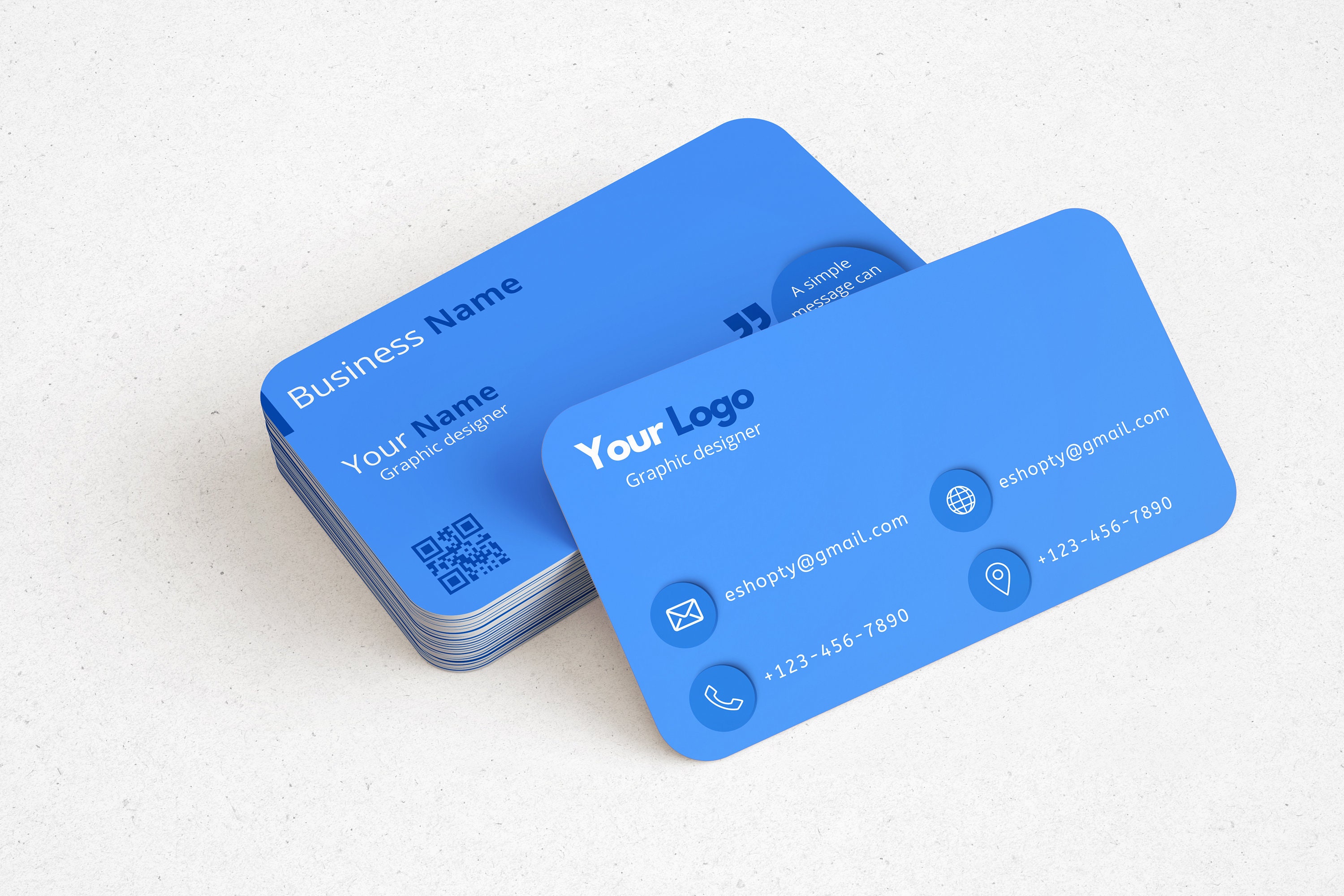 Business card template business card design canva template Etsy