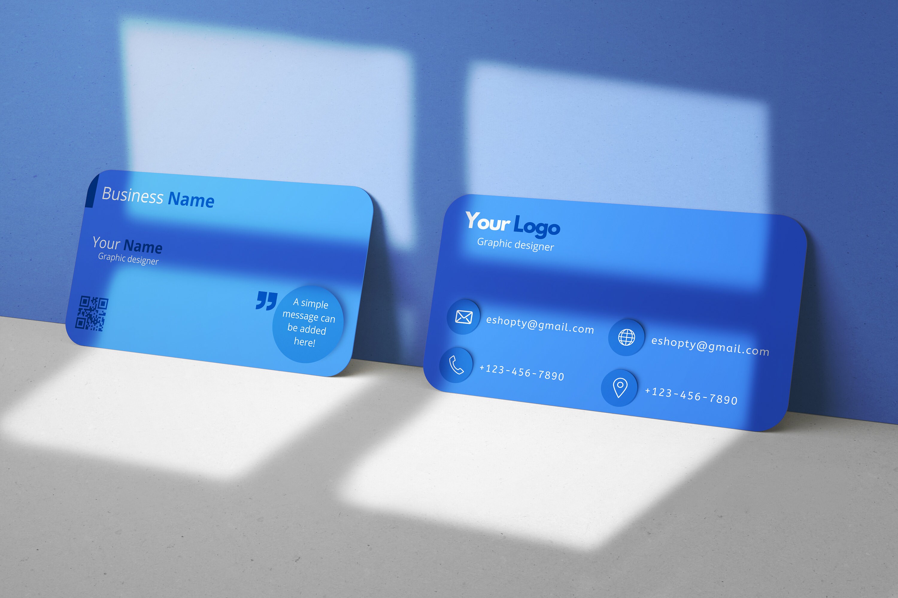 Business card template business card design canva template Etsy