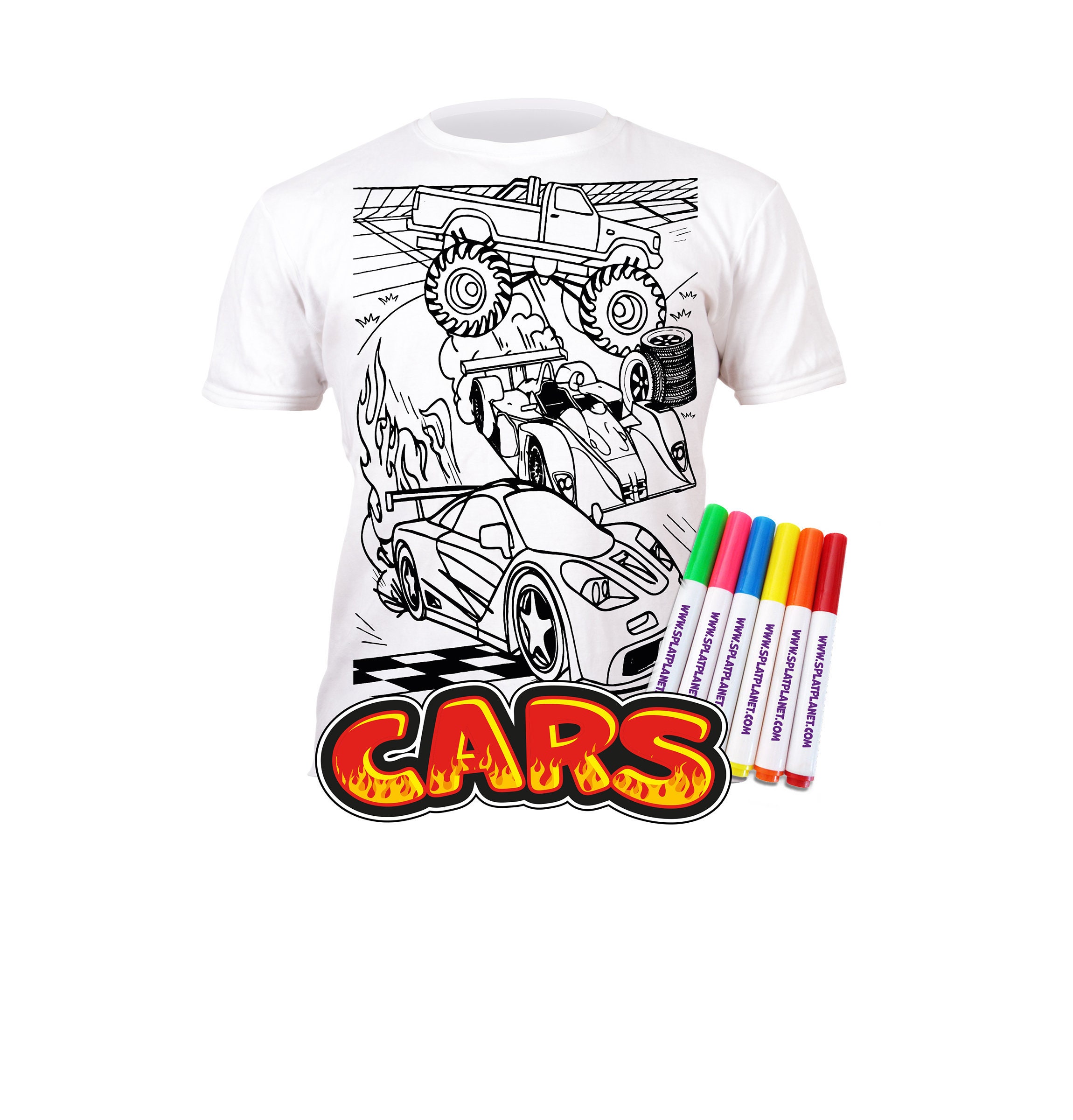 splat planet tshirt