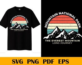 Free Free 245 Mountain Sunset Svg SVG PNG EPS DXF File