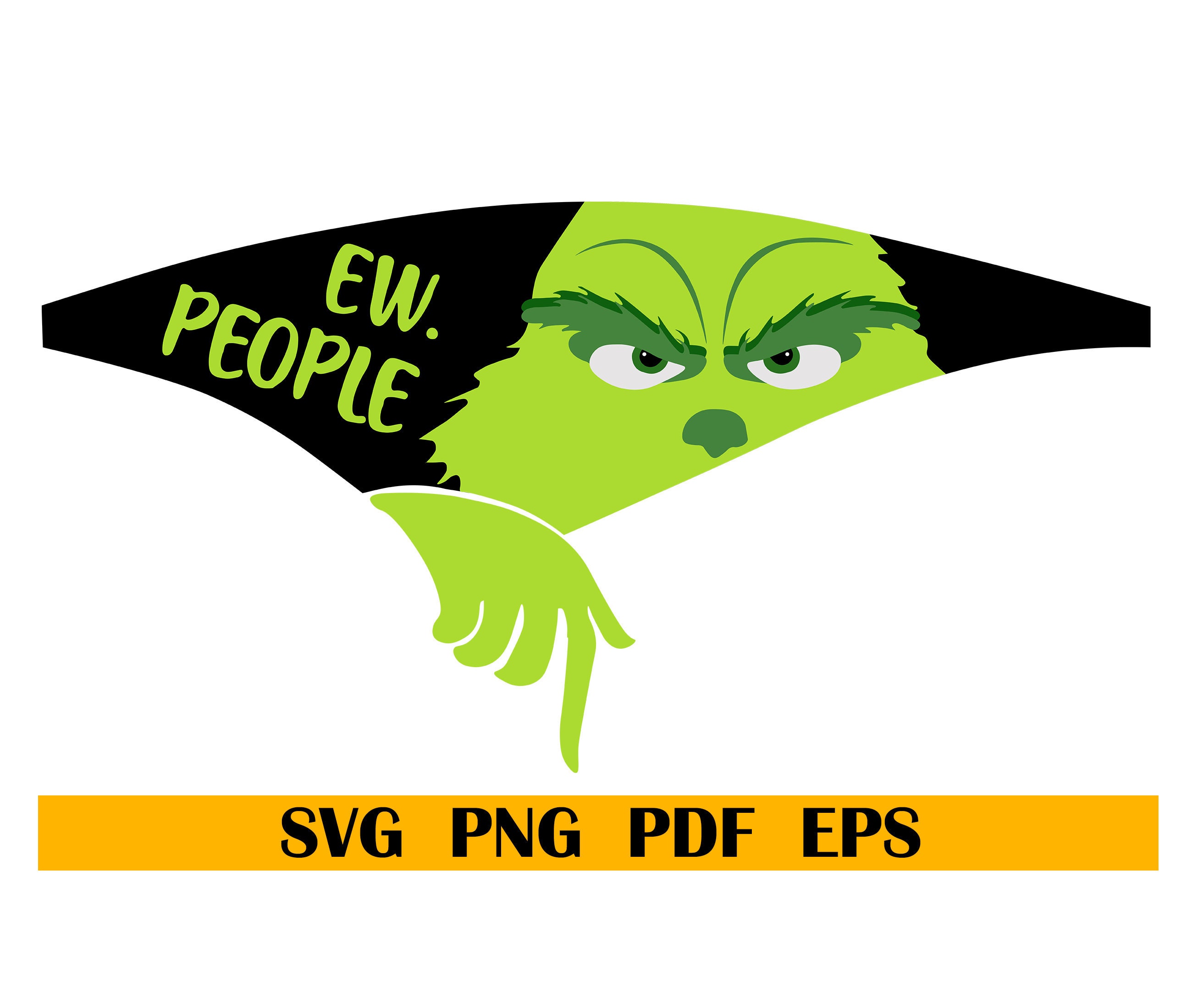 Grinch SVG Christmas SVG Halloween SVG Cut File circut | Etsy