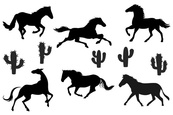 Download Horse Svg Horse Silhouette Horse Clipart Vector Files Svg Etsy PSD Mockup Templates