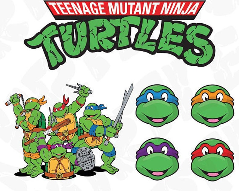 TMNT Svg - Ninja Turtles Svg - Turtles Svg - Teenage Mutant ...