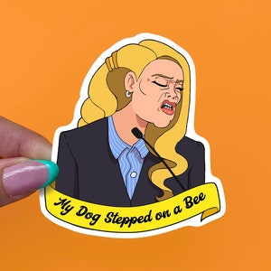 Amber Heard Sticker 