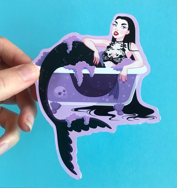 Evil Mermaid Sticker