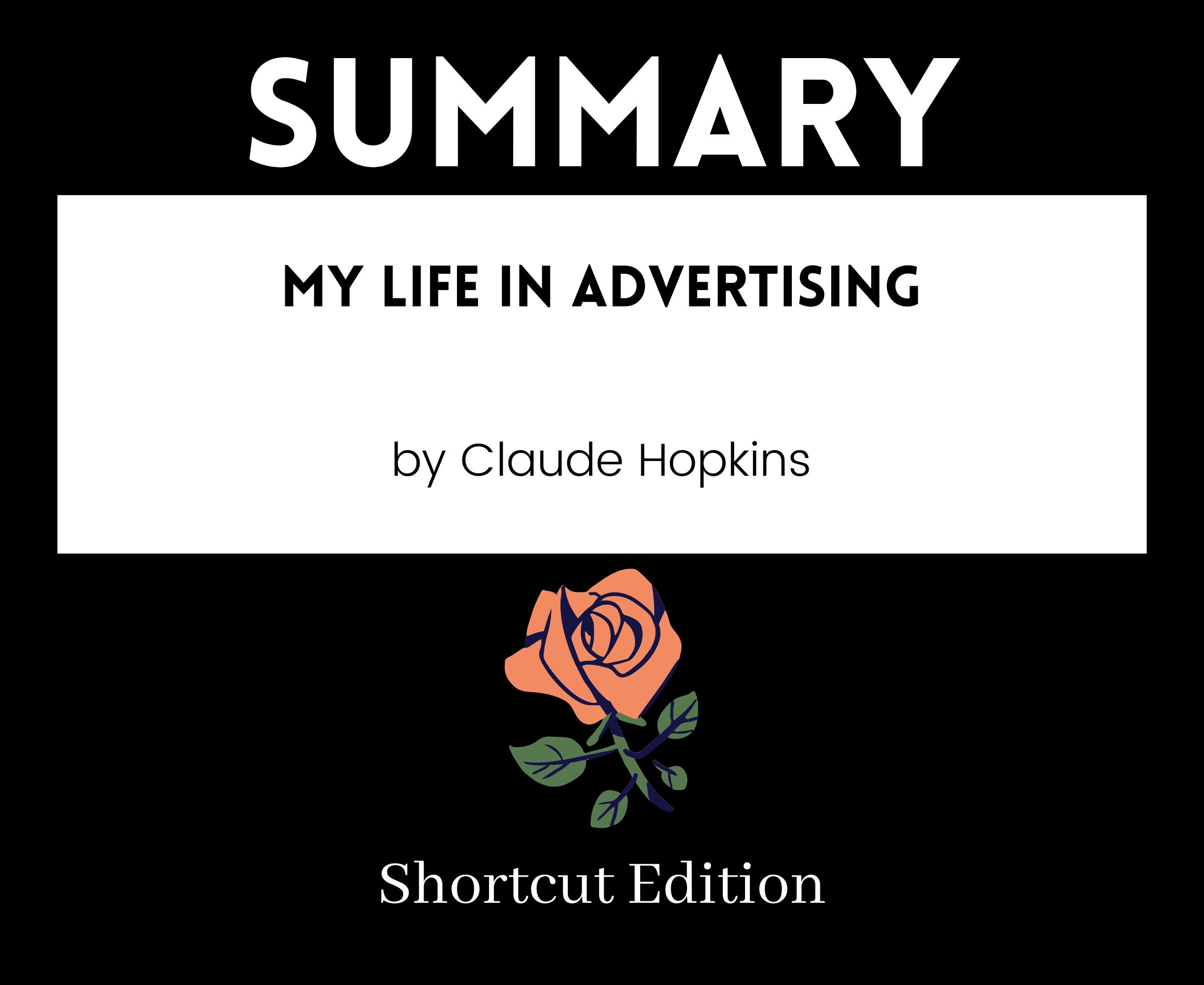 EBOOK SUMMARY My Life in Advertising by Claude Hopkins | Etsy