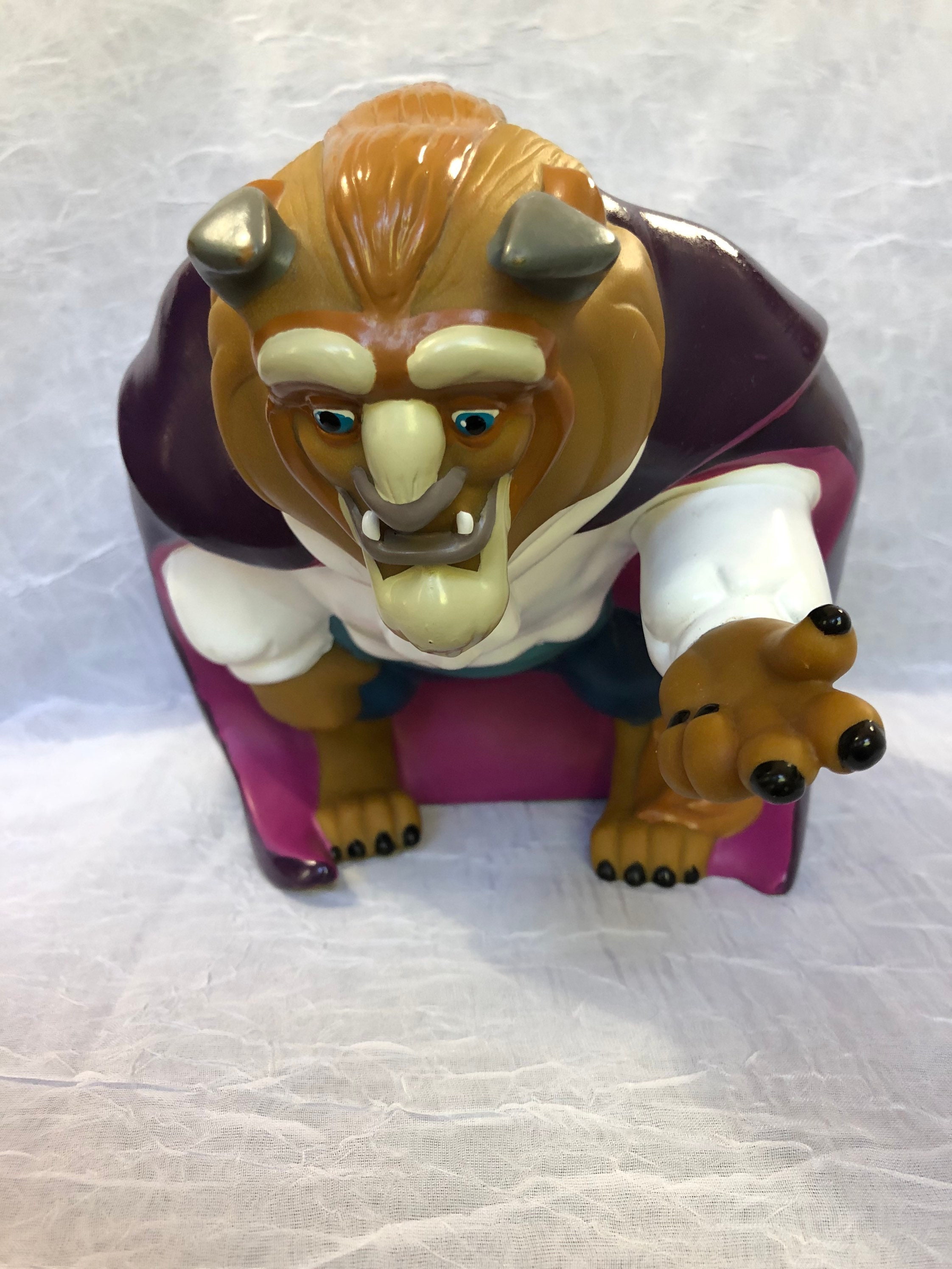 Beauty and the Beast Piggy Bank Beast Bank Disney Bank Etsy